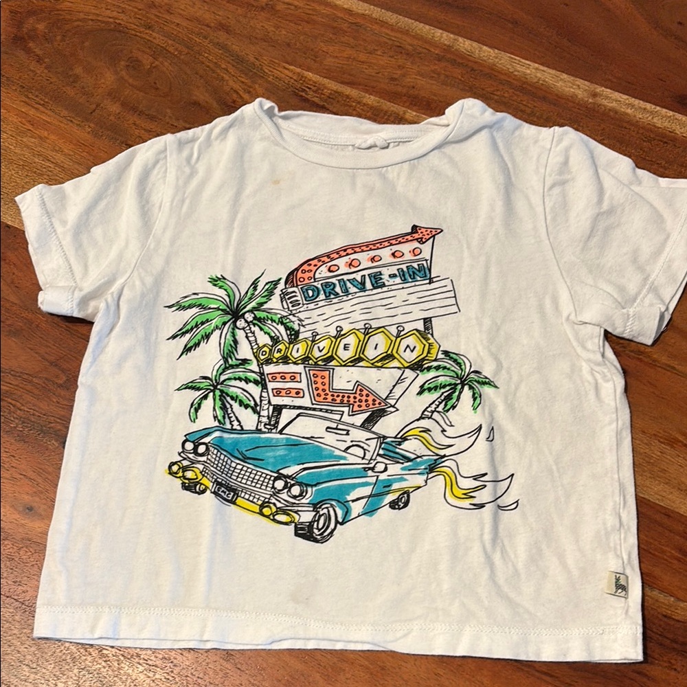 Stella McCartney Kids White Graphic T-Shirt